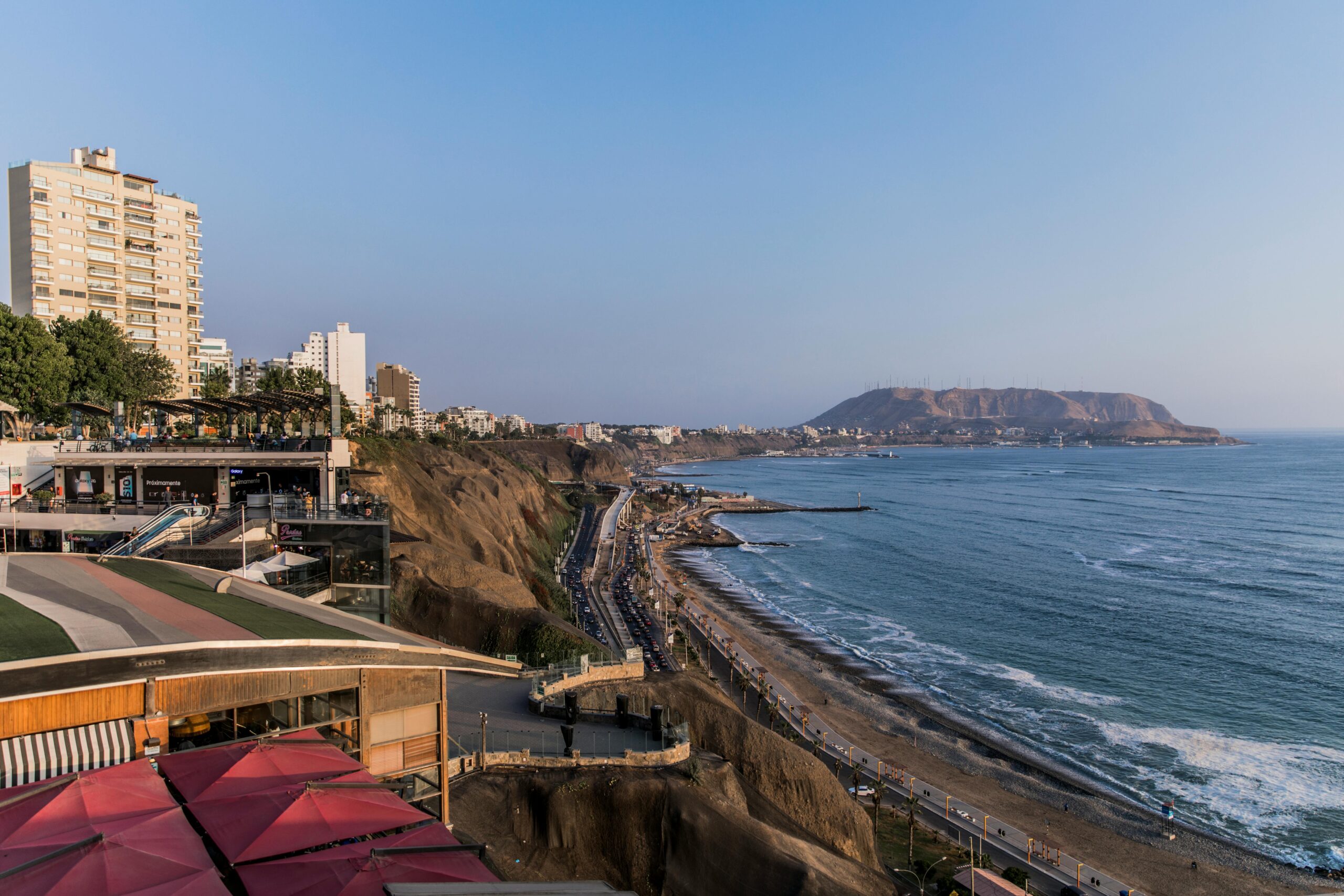 A Coastal City by the Beach